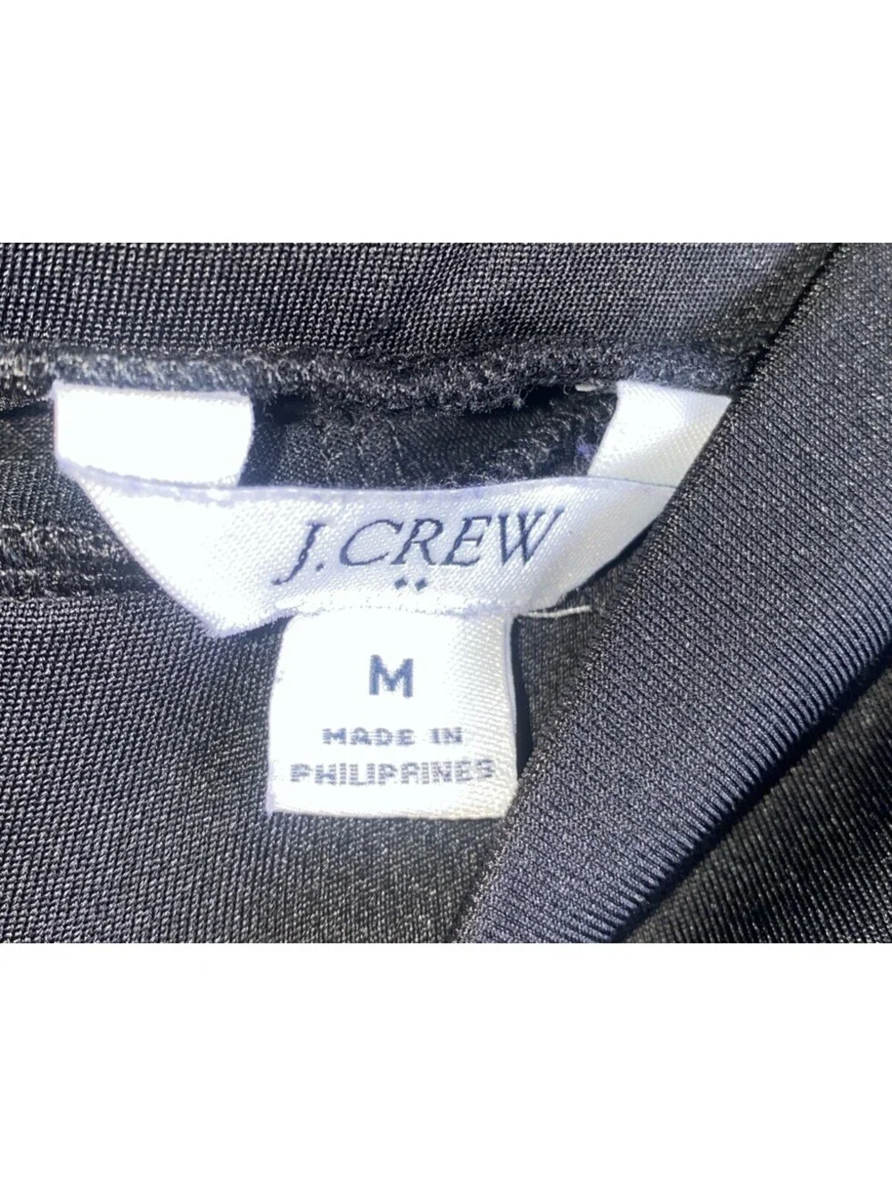 J Crew Skort Tennis Golf Pickleball Sz M Black Pleated Back Athletic Skirt
